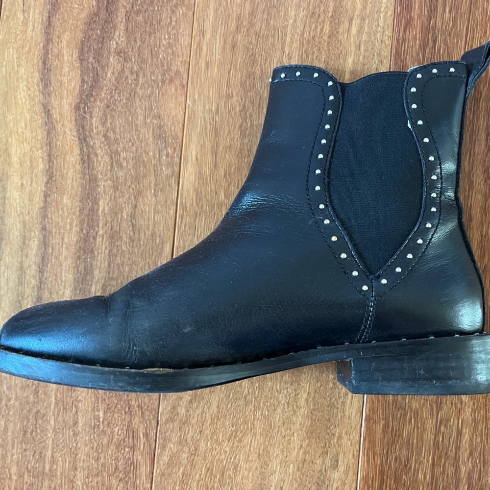 Rebecca Minckoff black booties